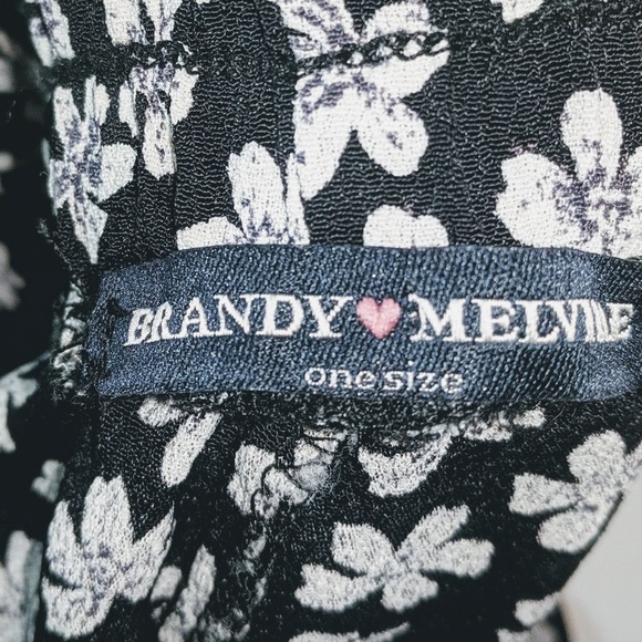 Brandy Melville | floral | Rayon | harem | S / M - Picture 6 of 7